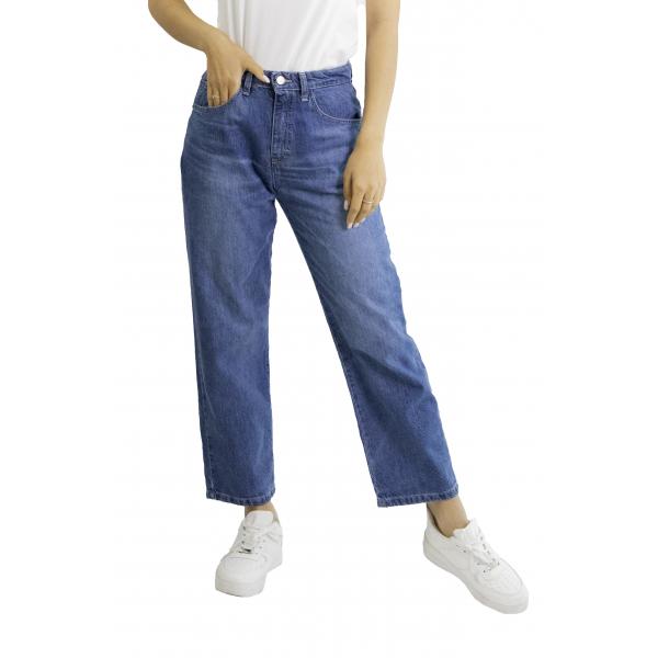 Jeans a gamba dritta vita alta  Please 